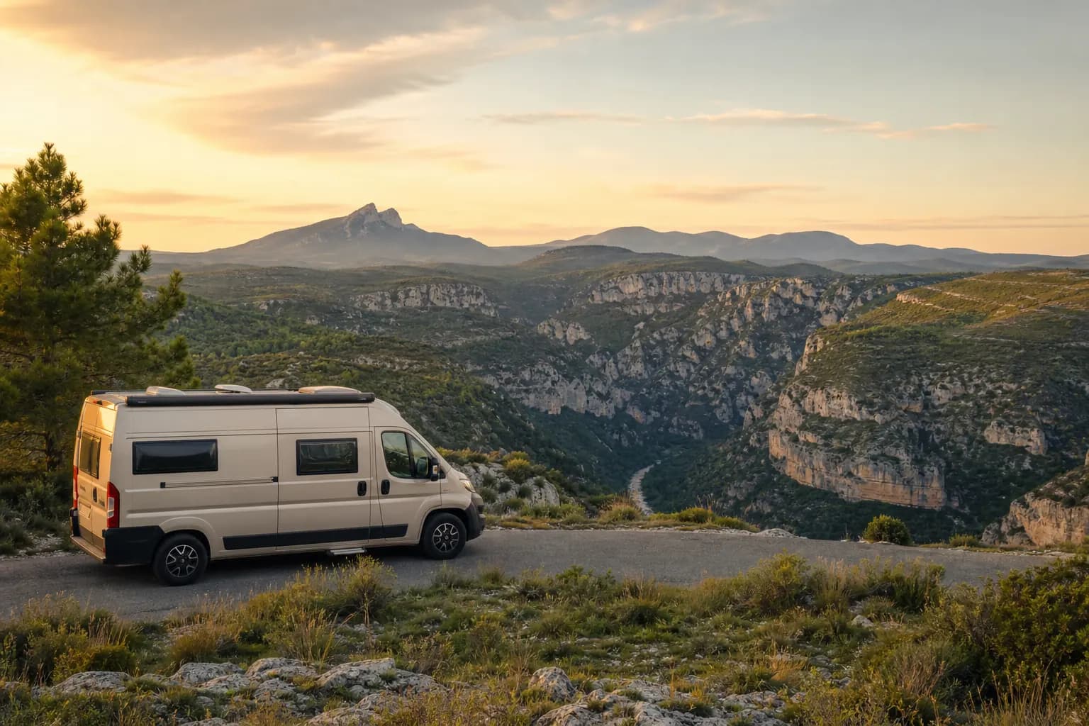 Cévennes, Cirque de Navacelles et Mont Aigoual