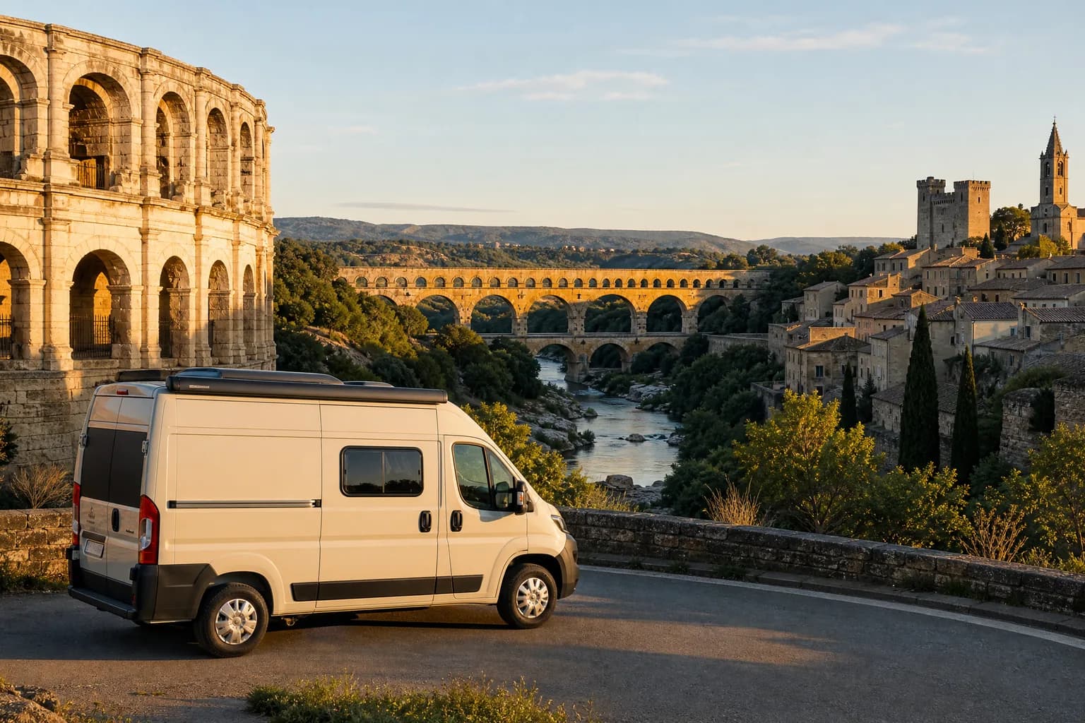 Nîmes, Pont du Gard, Uzès et Anduze