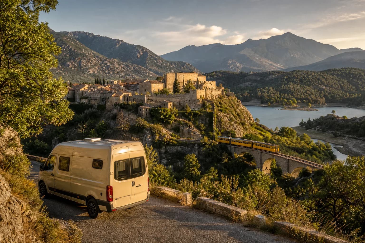 Pyrénées catalanes : Villefranche-de-Conflent et Cerdagne